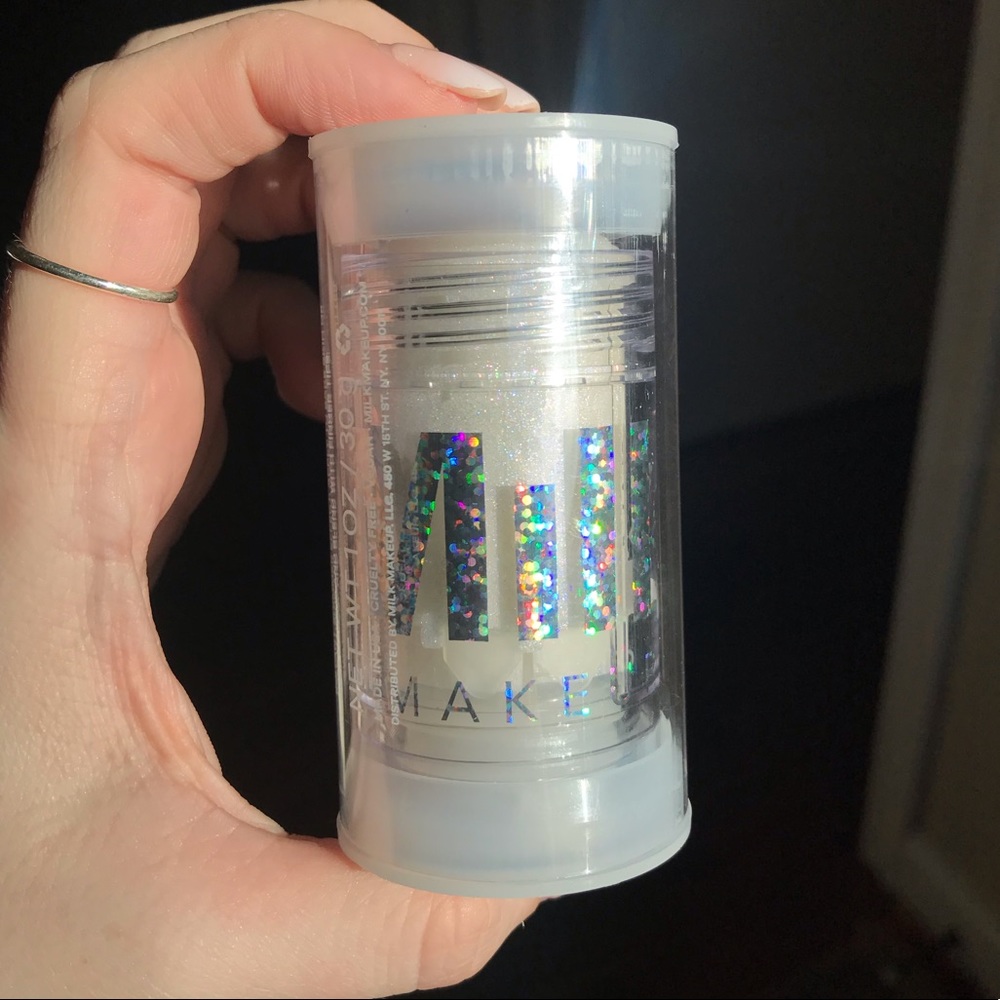 Milk Makeup Glitter Stick + Cosmetic Bag